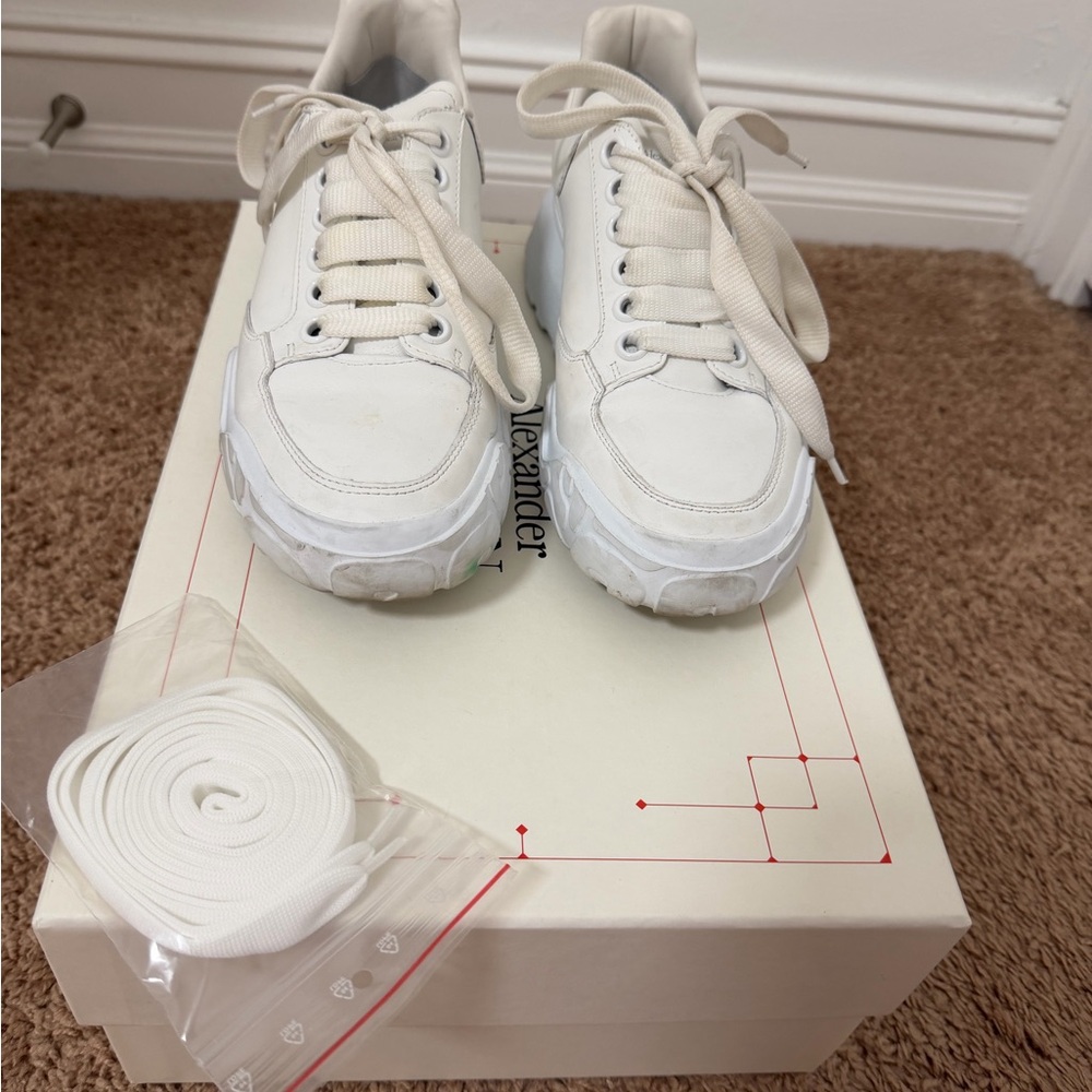 Alexander McQueen White Sneakers